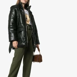 Nanushka Black Puffer Jacket